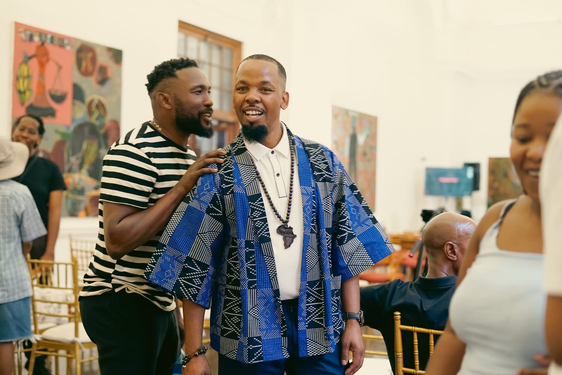 Johannesburg constituency mapping workshop — practitioners celebrating